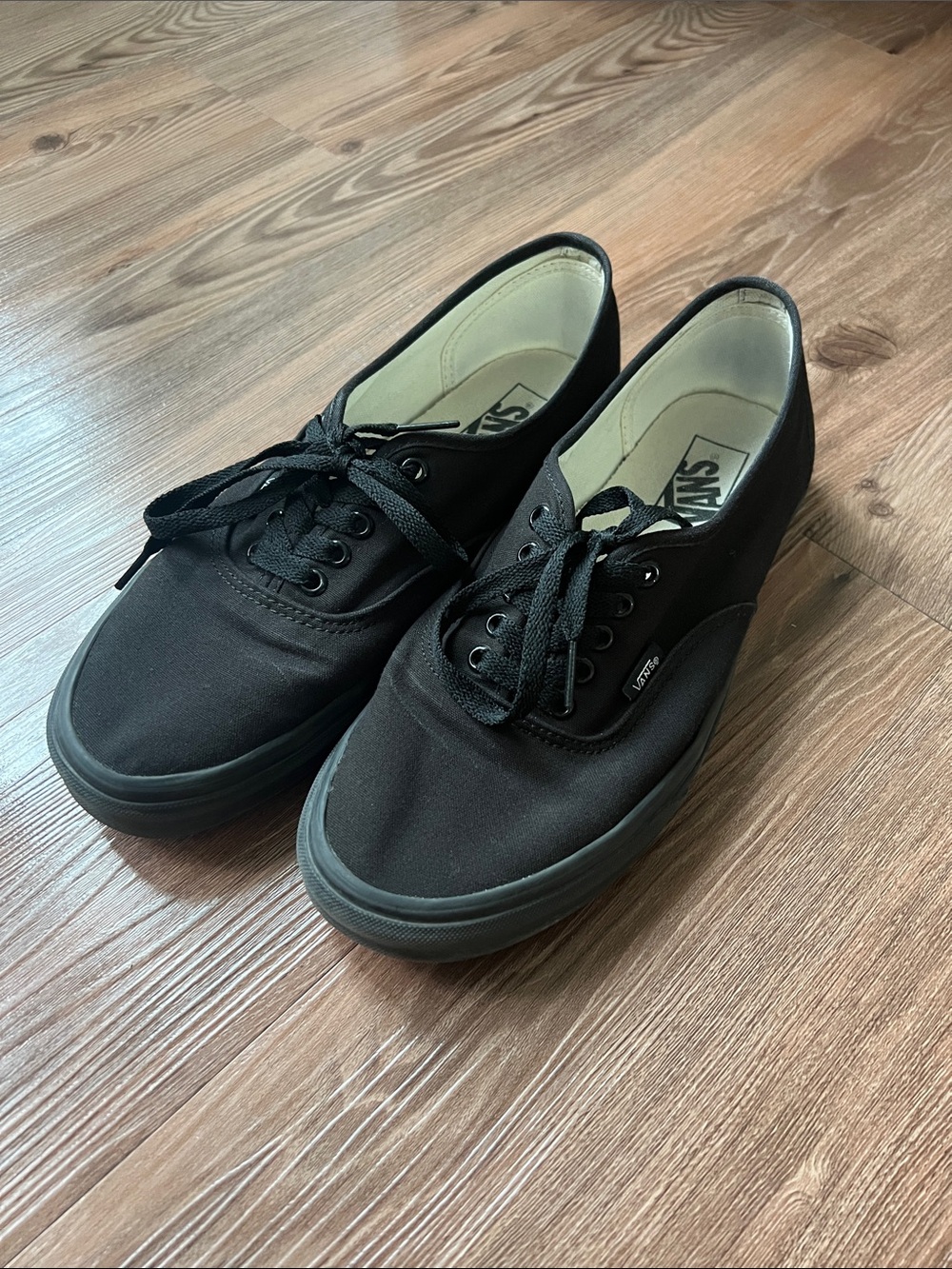 Vans Black Classic Low-Top Canvas Sneakers